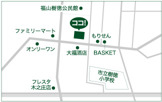 お店までの地図